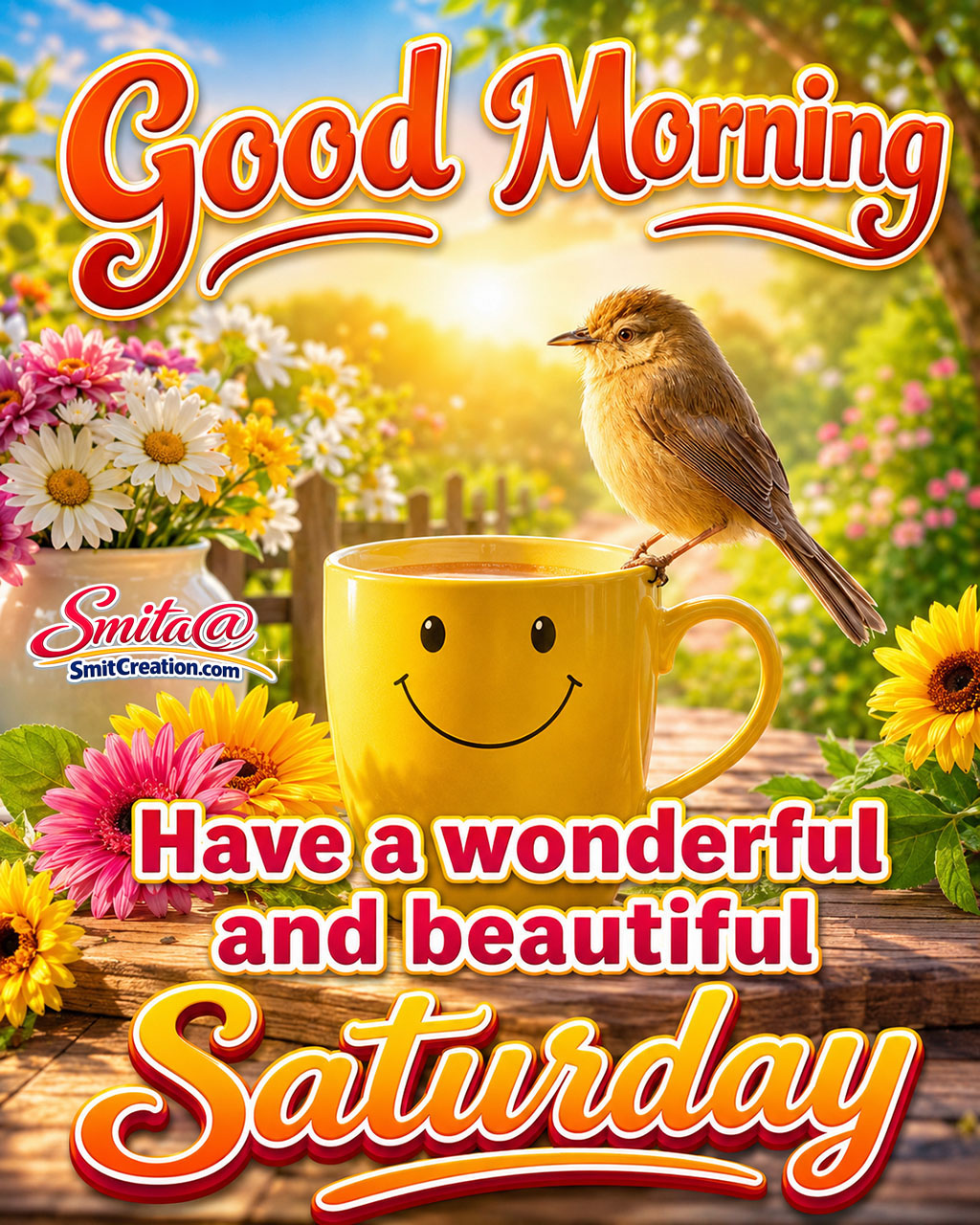 Good Morning Beautiful Saturday