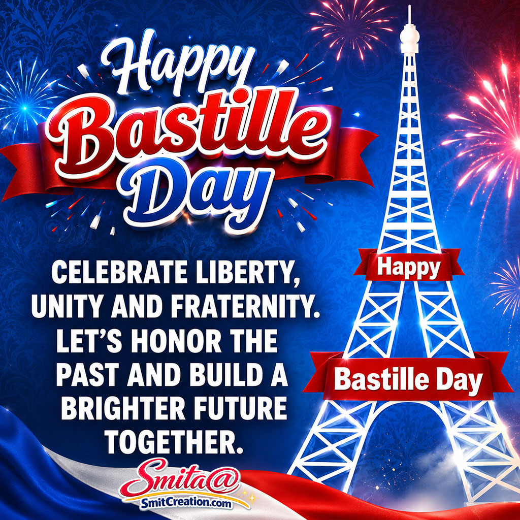 Happy Bastille Day France Wishes
