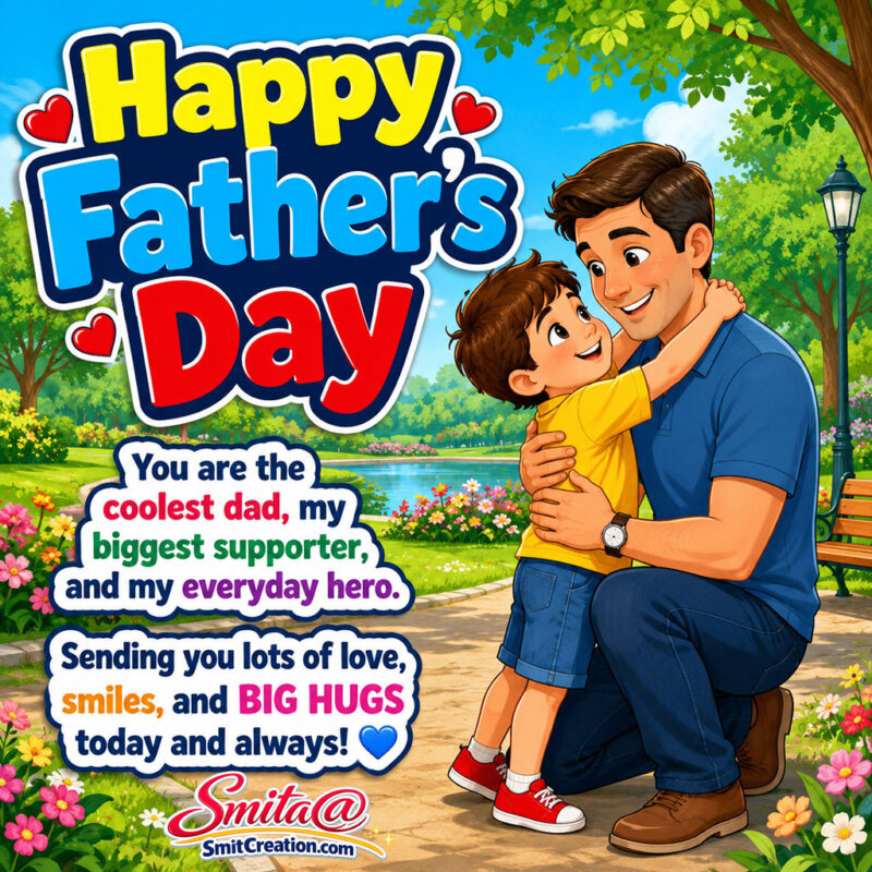 Happy Fathers Day Cool Photo
