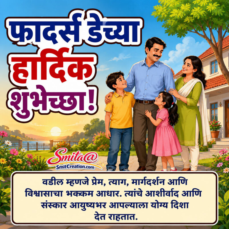 Happy Father’s Day Marathi