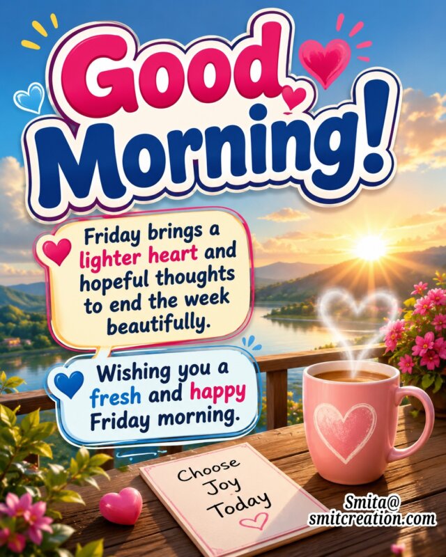 Friday Morning Quotes Wishes Images