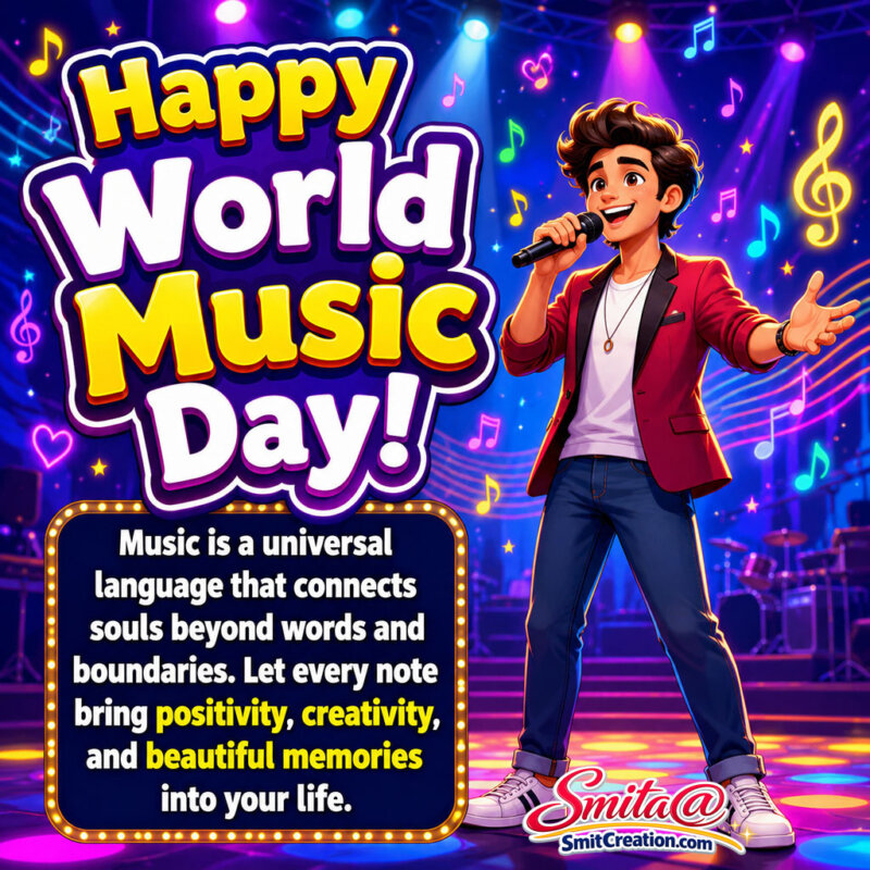 Happy World Music Day Status Pic
