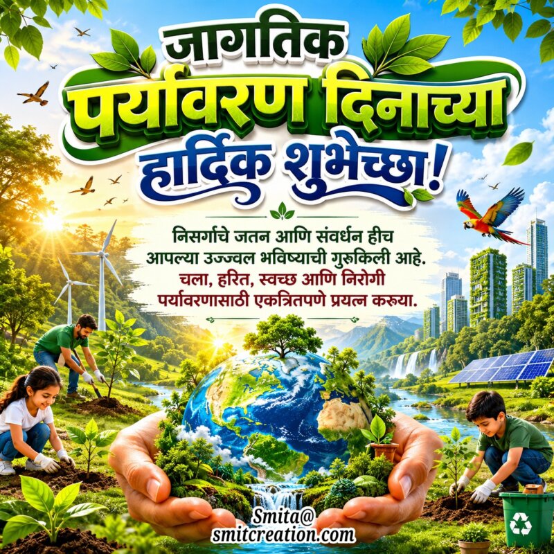 Jagtik Paryavaran Din Shubhechha