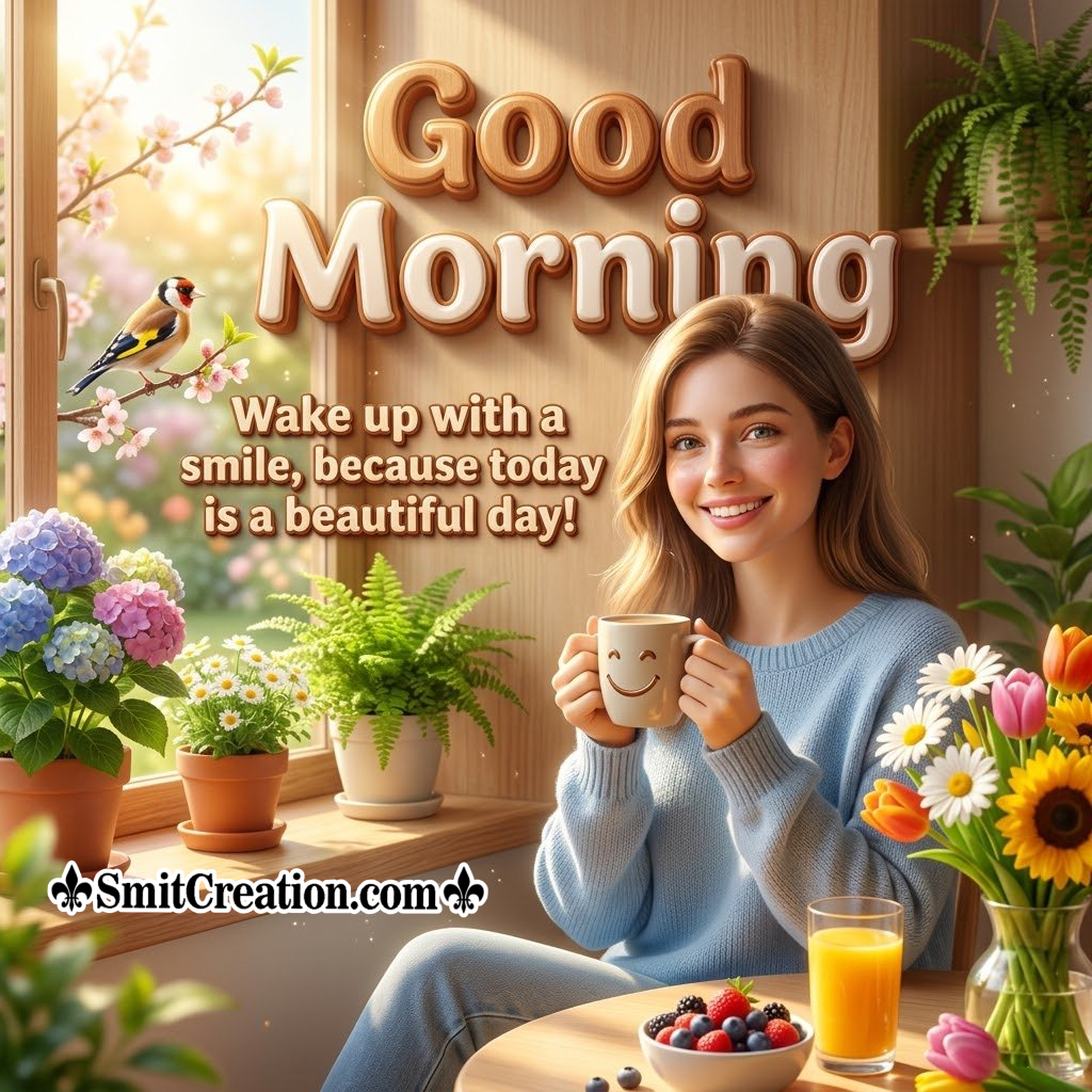 Good Morning Smile Messages Images