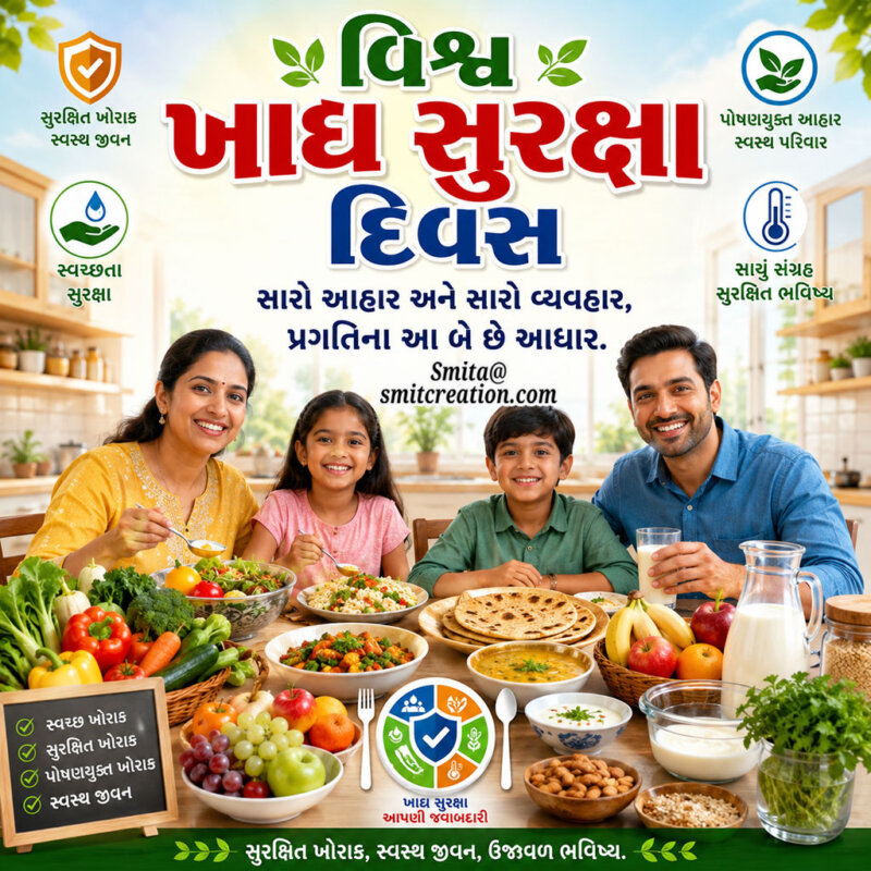 World Food Safety Day Slogan Gujarati Picture