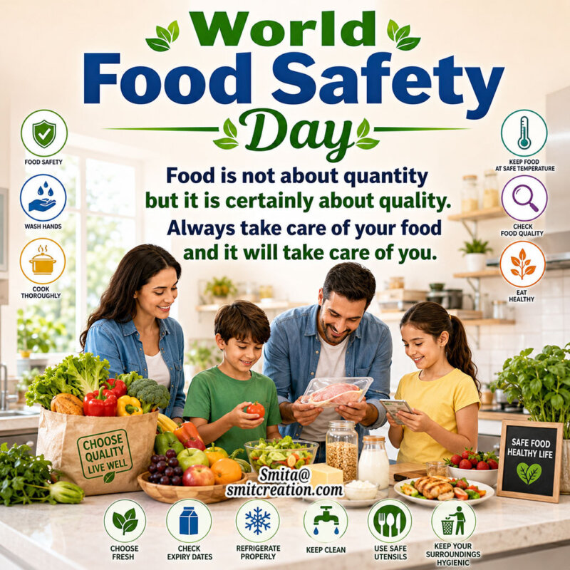 World Food Safety Day Slogan Pic