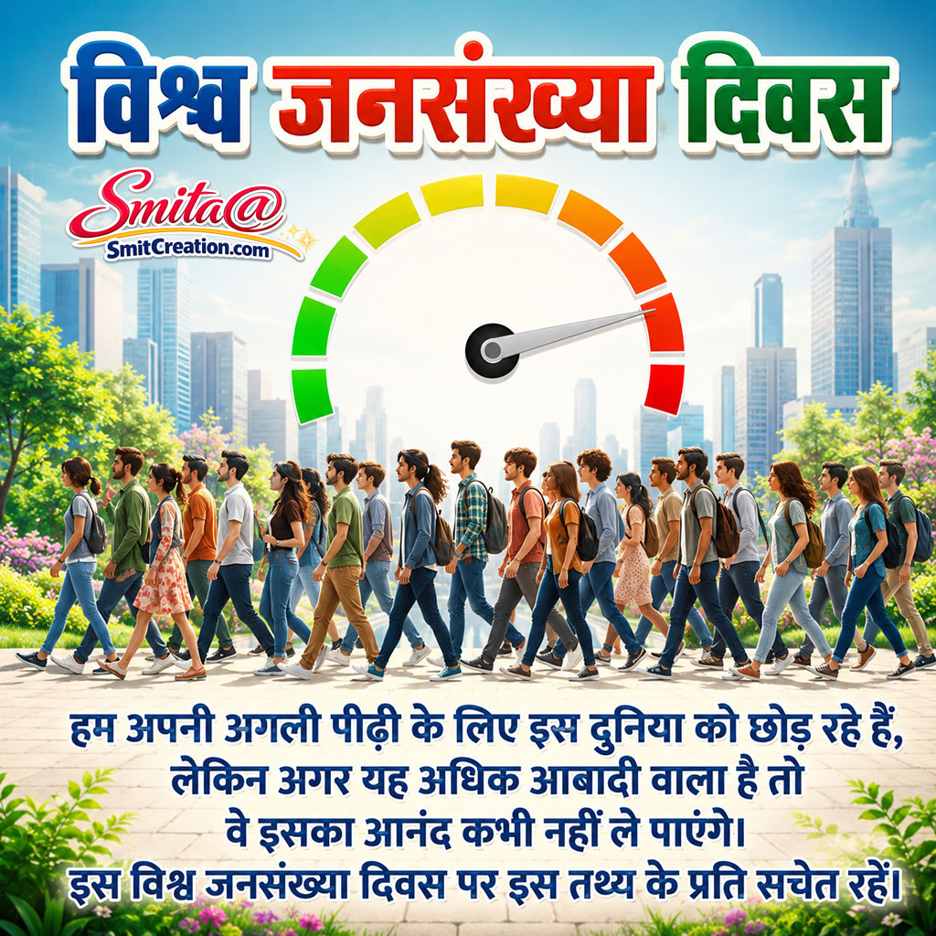 World Population Day Message In Hindi