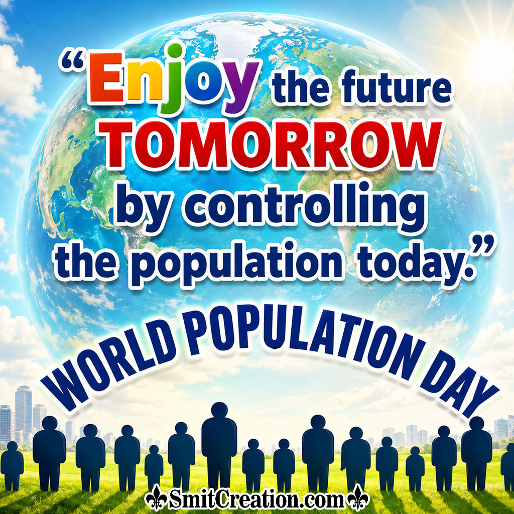World Population Day Slogan Image