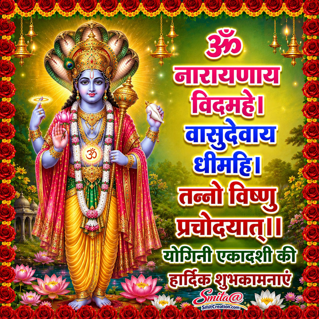 Yogini Ekadashi Ki Hardik Shubhkamnaye