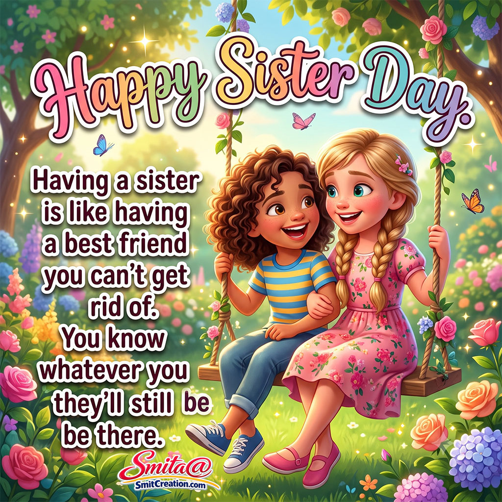 Best Happy Sisters Day Image