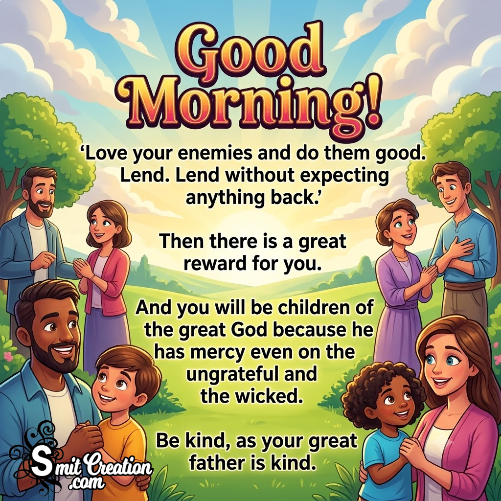 Bible Quote Good Morning Photo