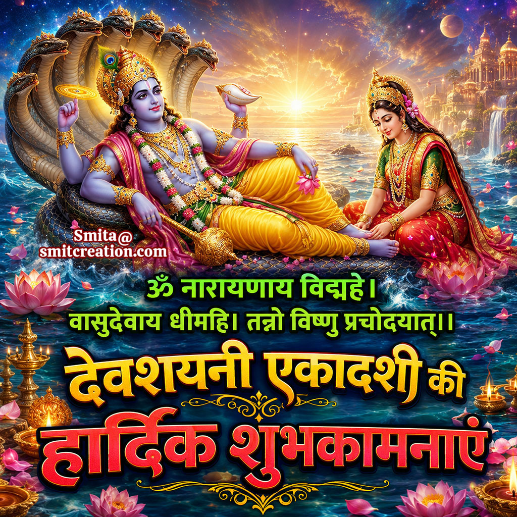 Devshayani Ekadash Ki Hardik Shubhkamnaye