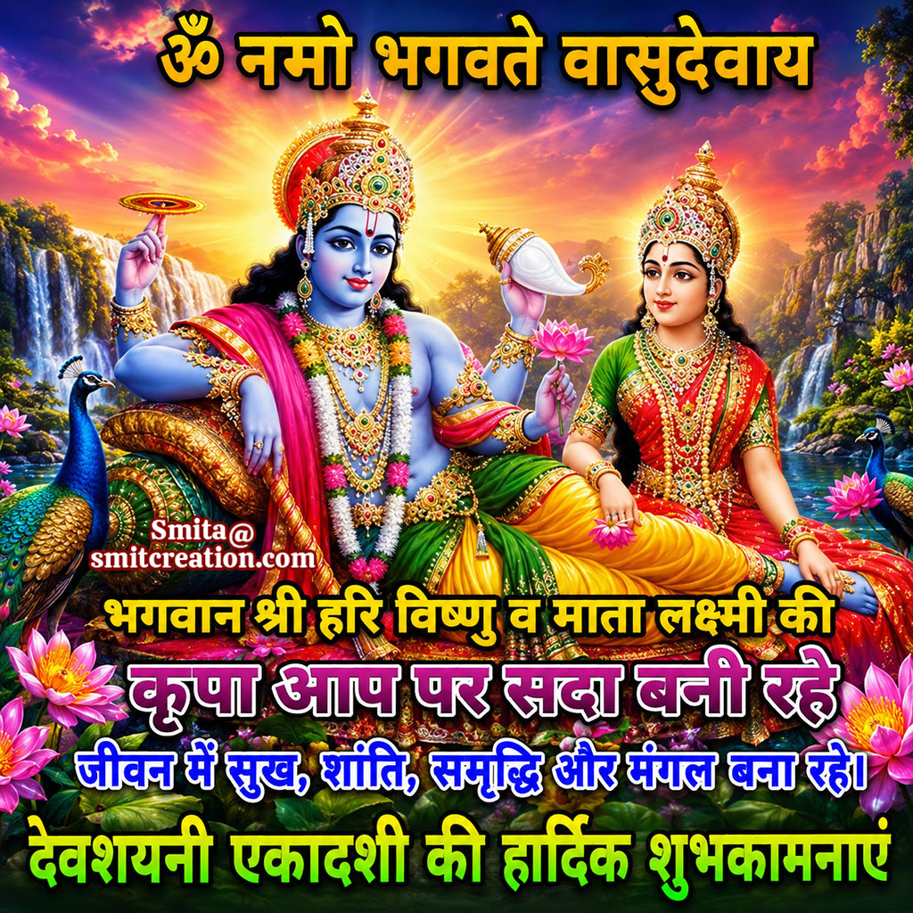 Devshayani Ekadash Ki Shubhkamnaye