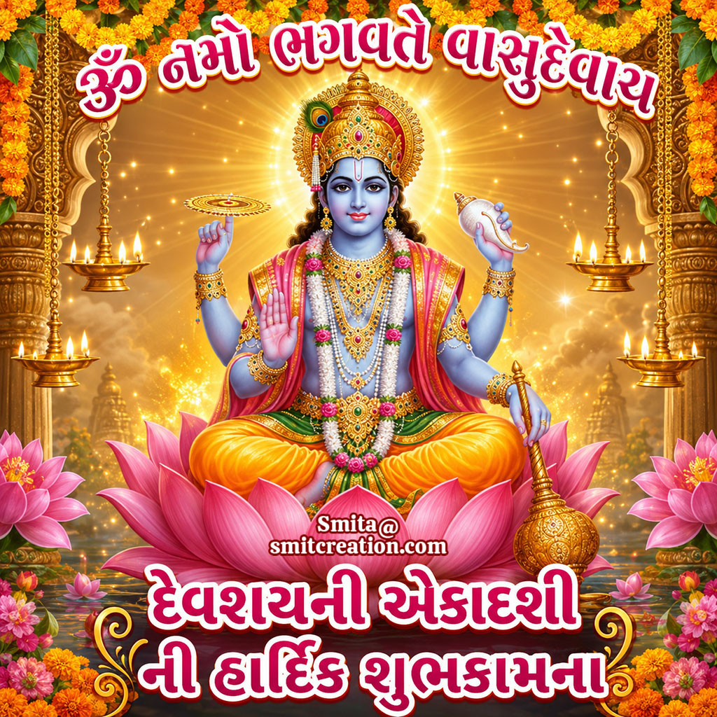 Devshayani Ekadashi Ni Hardik Shubhkamna Picture