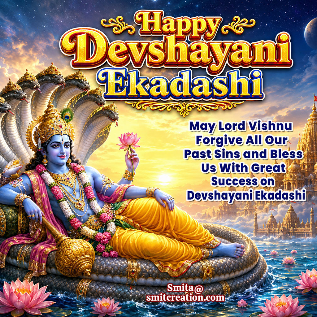 Devshayani Ekadashi Wishes Image