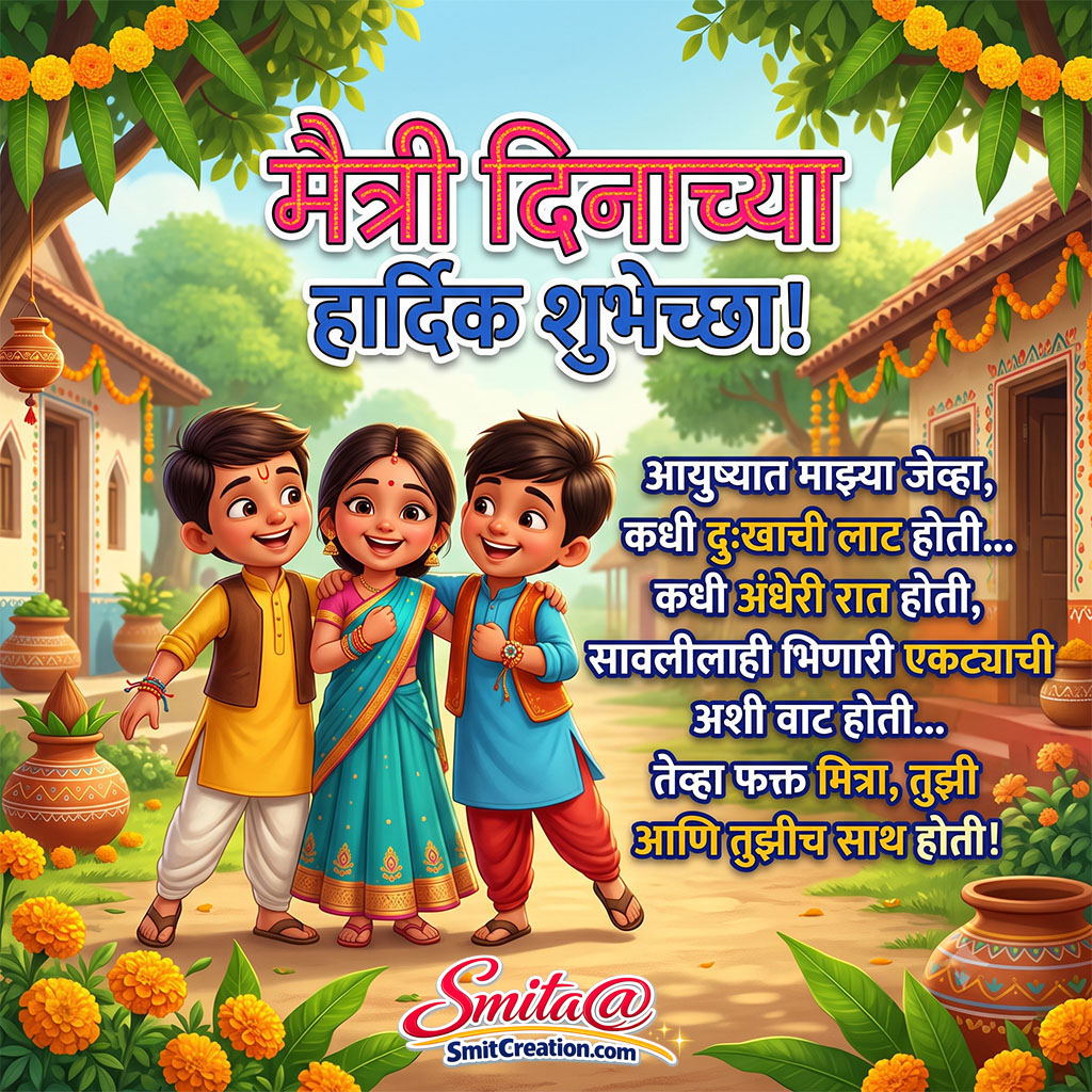 Friendship Day Marathi Status For Friend