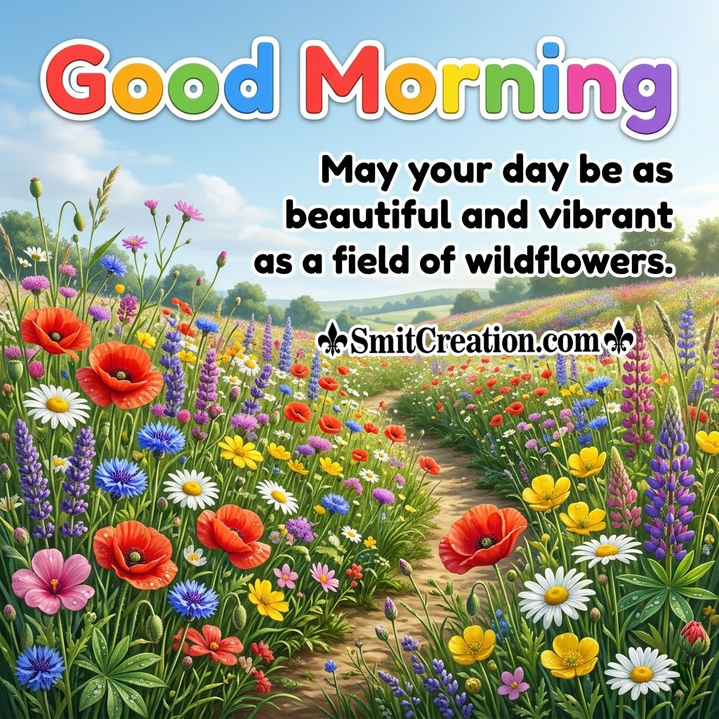 Good Morning Beautiful Quote About Flowers Image