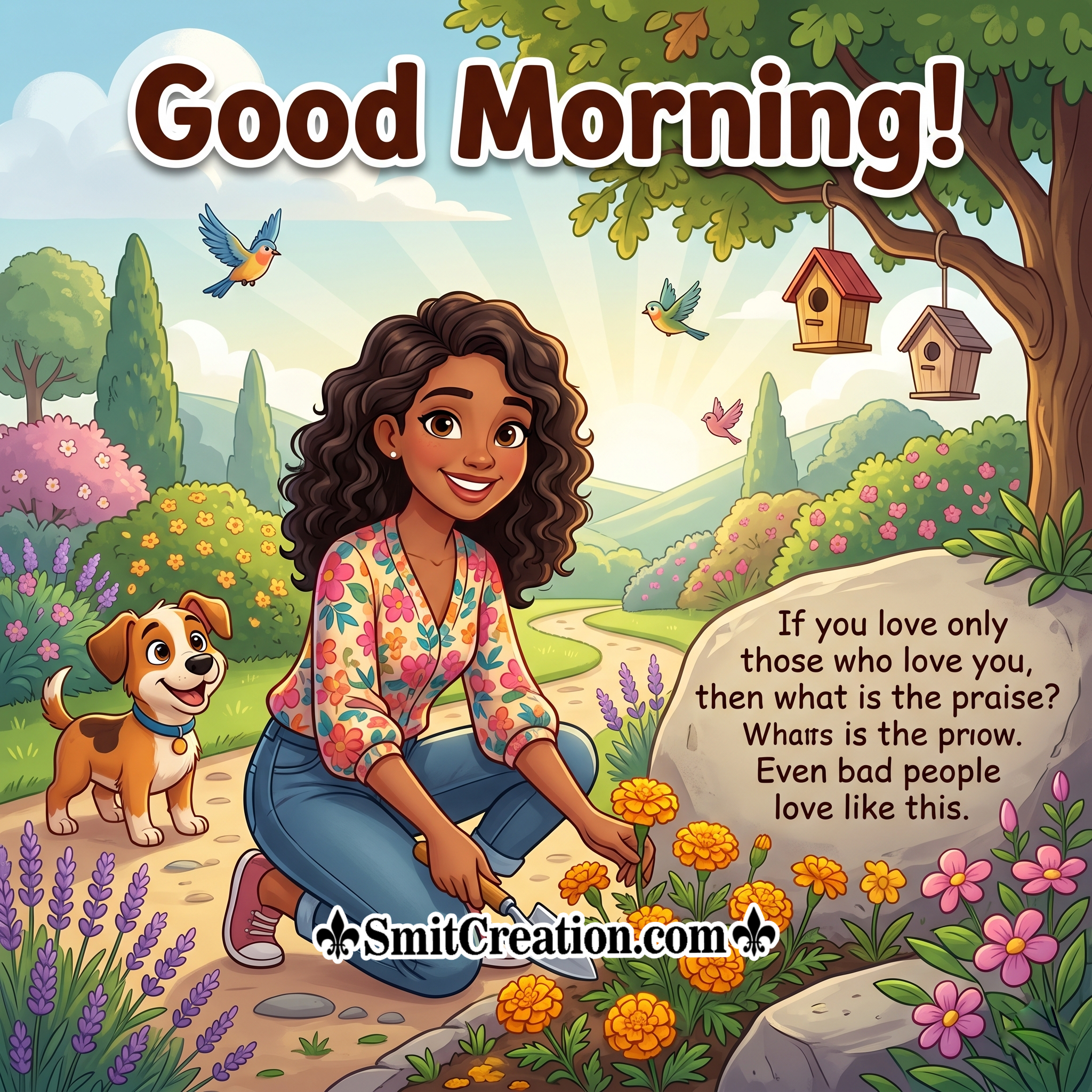 Good Morning Bible Quote Pic