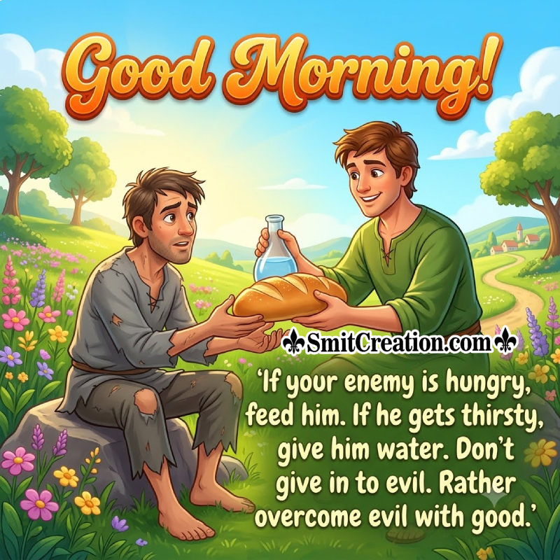 Good Morning Bible Quotes Image
