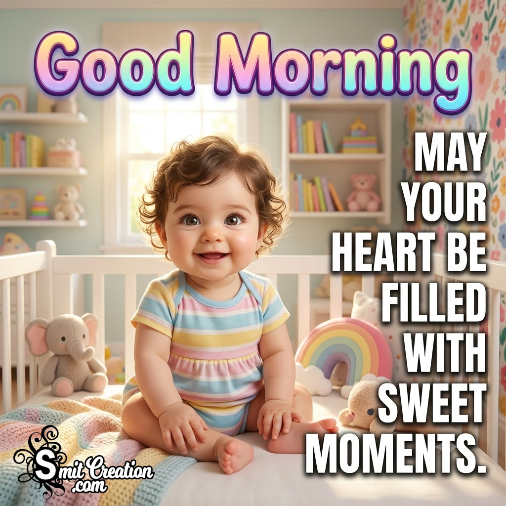 Good Morning Sweet Baby Girl Awesome Image