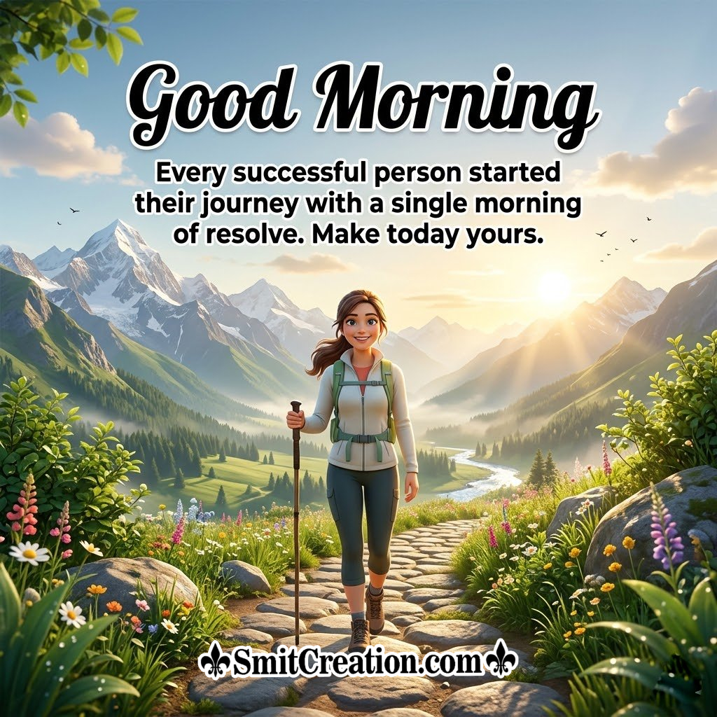 Good Morning To Success Best Quote Image