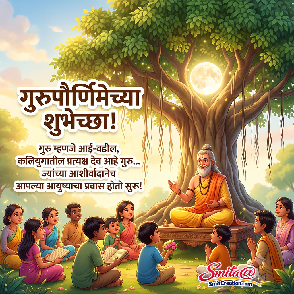 Guru Purnima Chi Hardik Shubhkamna