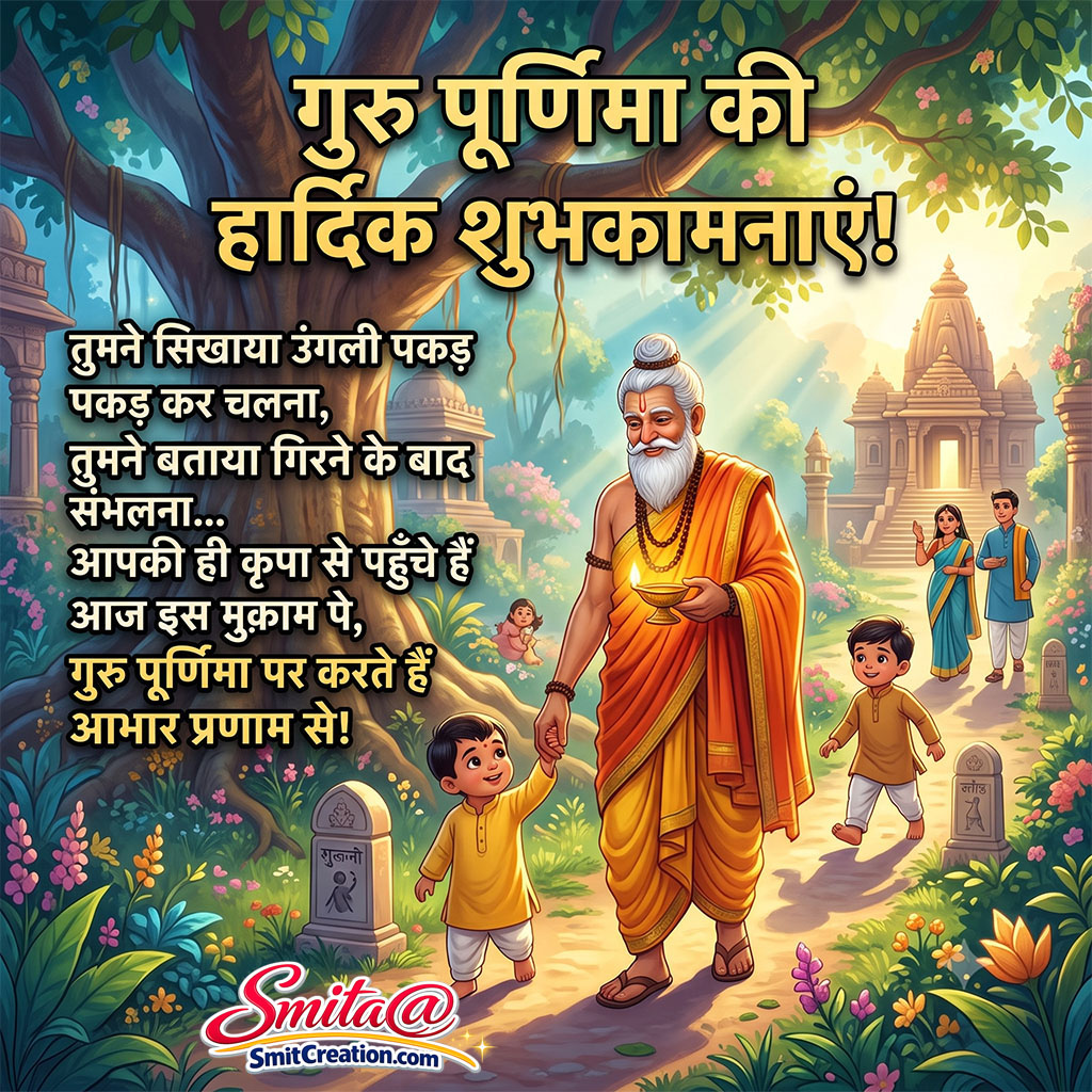 Guru Purnima Ki Shubhkamnaye