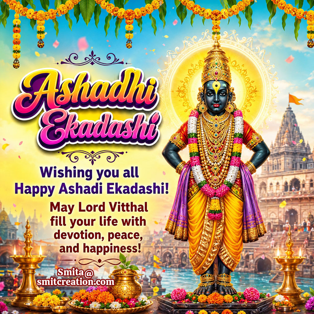 Happy Ashadi Ekadashi Wish Image