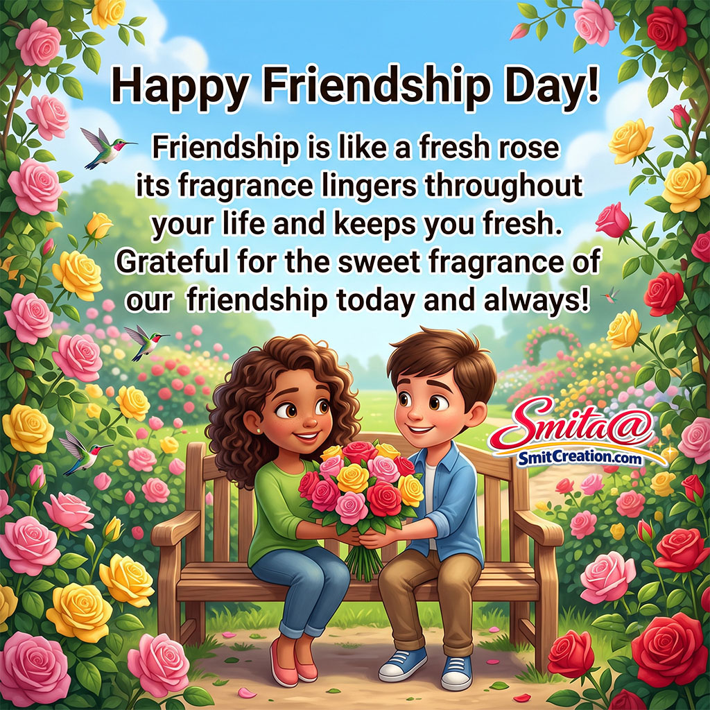 Happy Friendship Day Image Quote