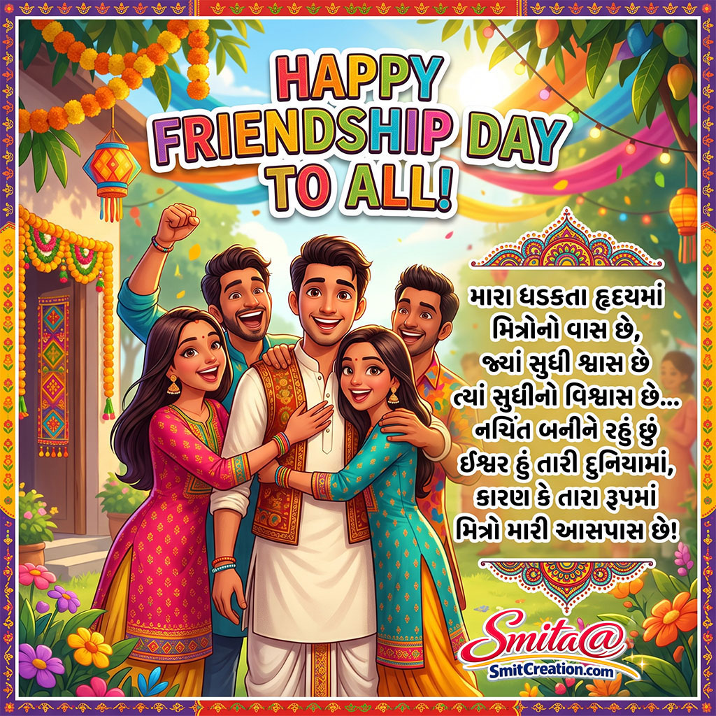 Happy Friendship Day To All