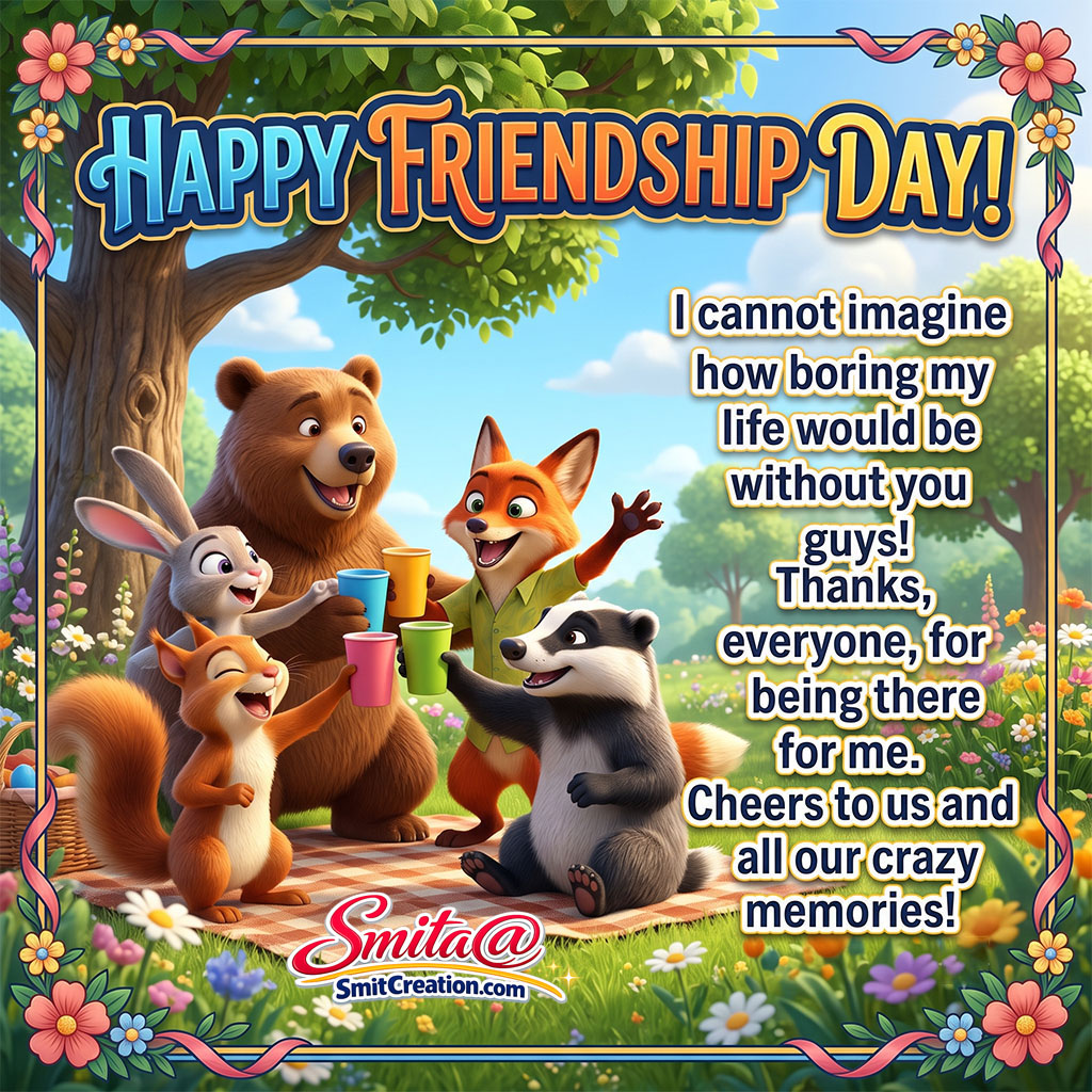 Happy Friendship Day To Everyone