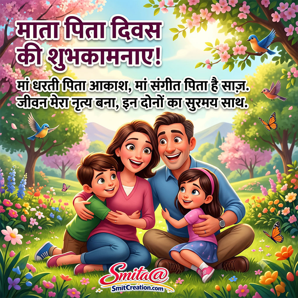 Happy Parent’s Day Wish In Hindi