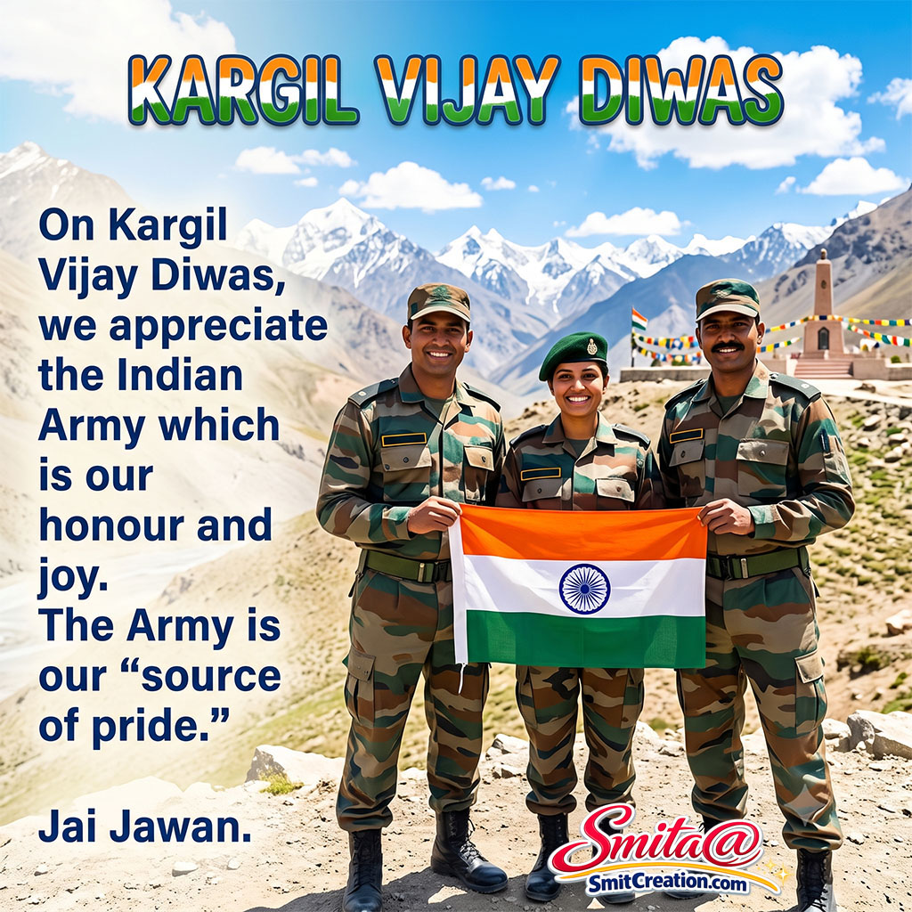 Kargil Vijay Diwas Message Image