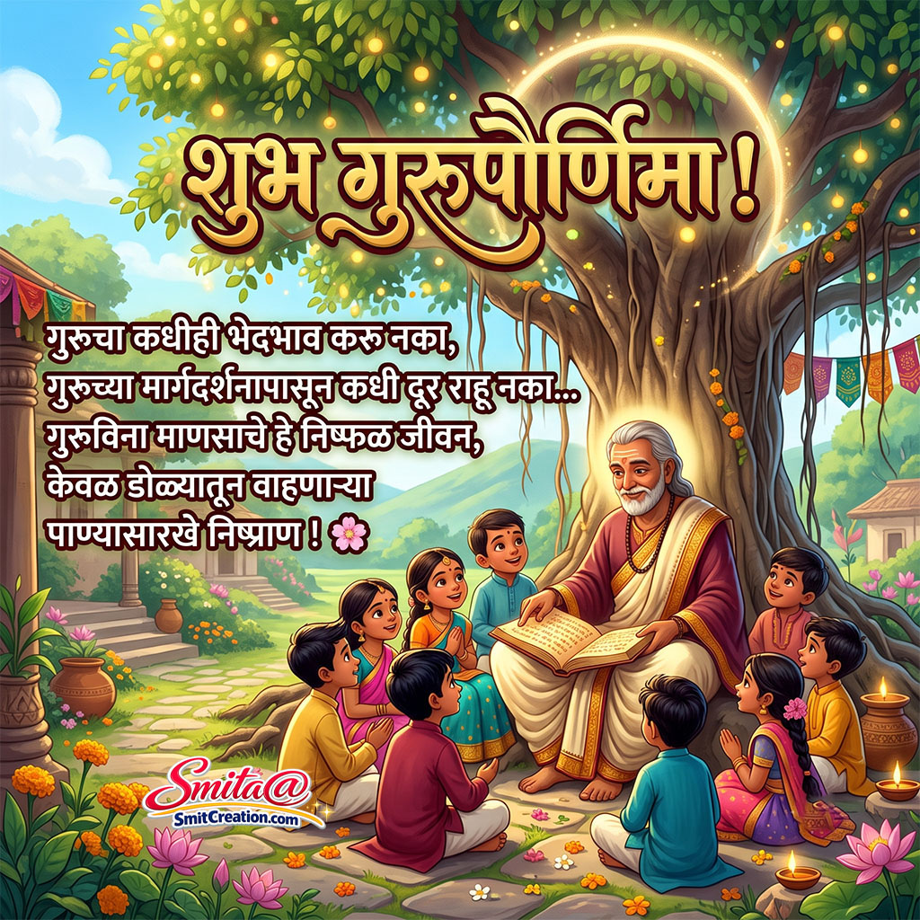 Shub Guru Purnima In Marathi