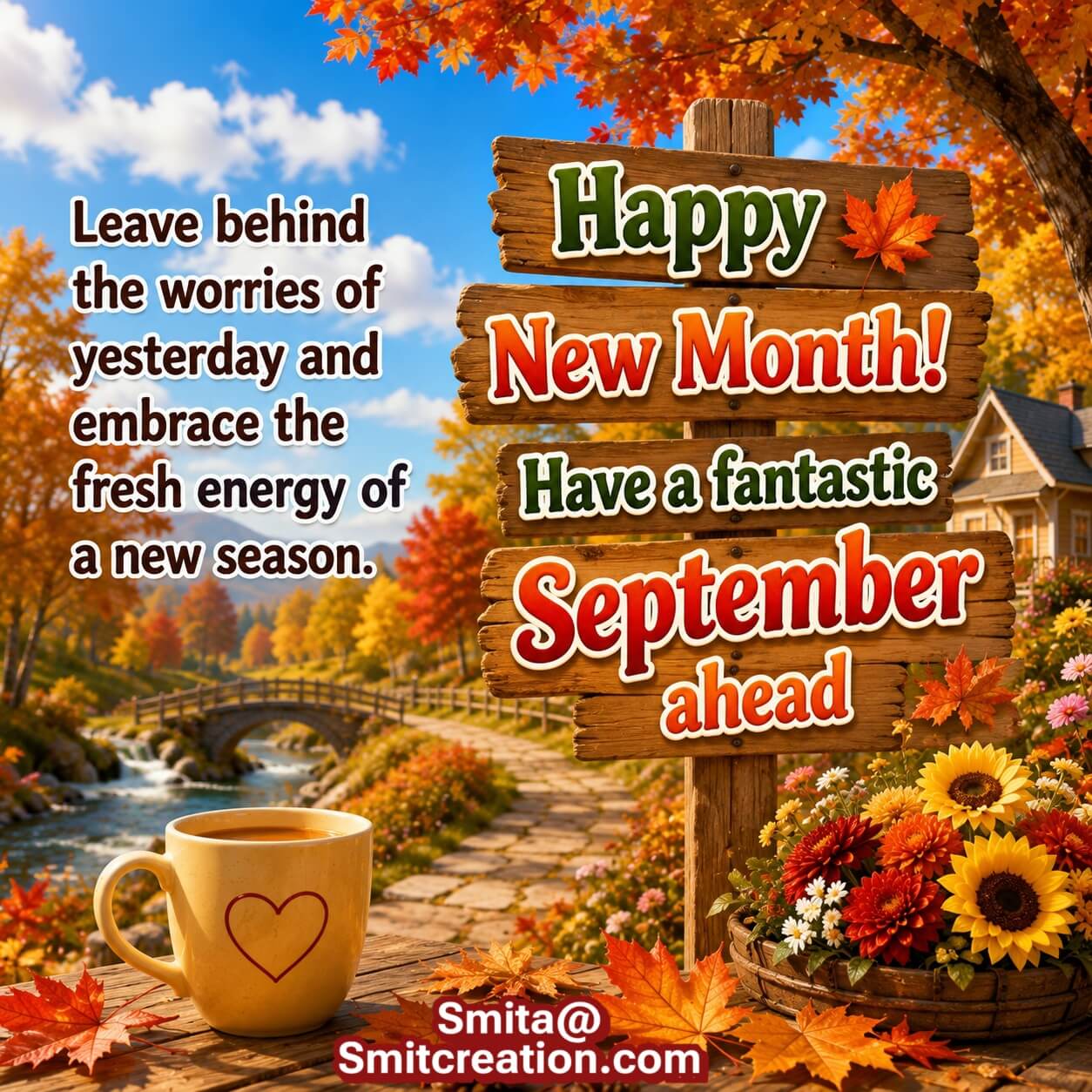 Happy September Message Image