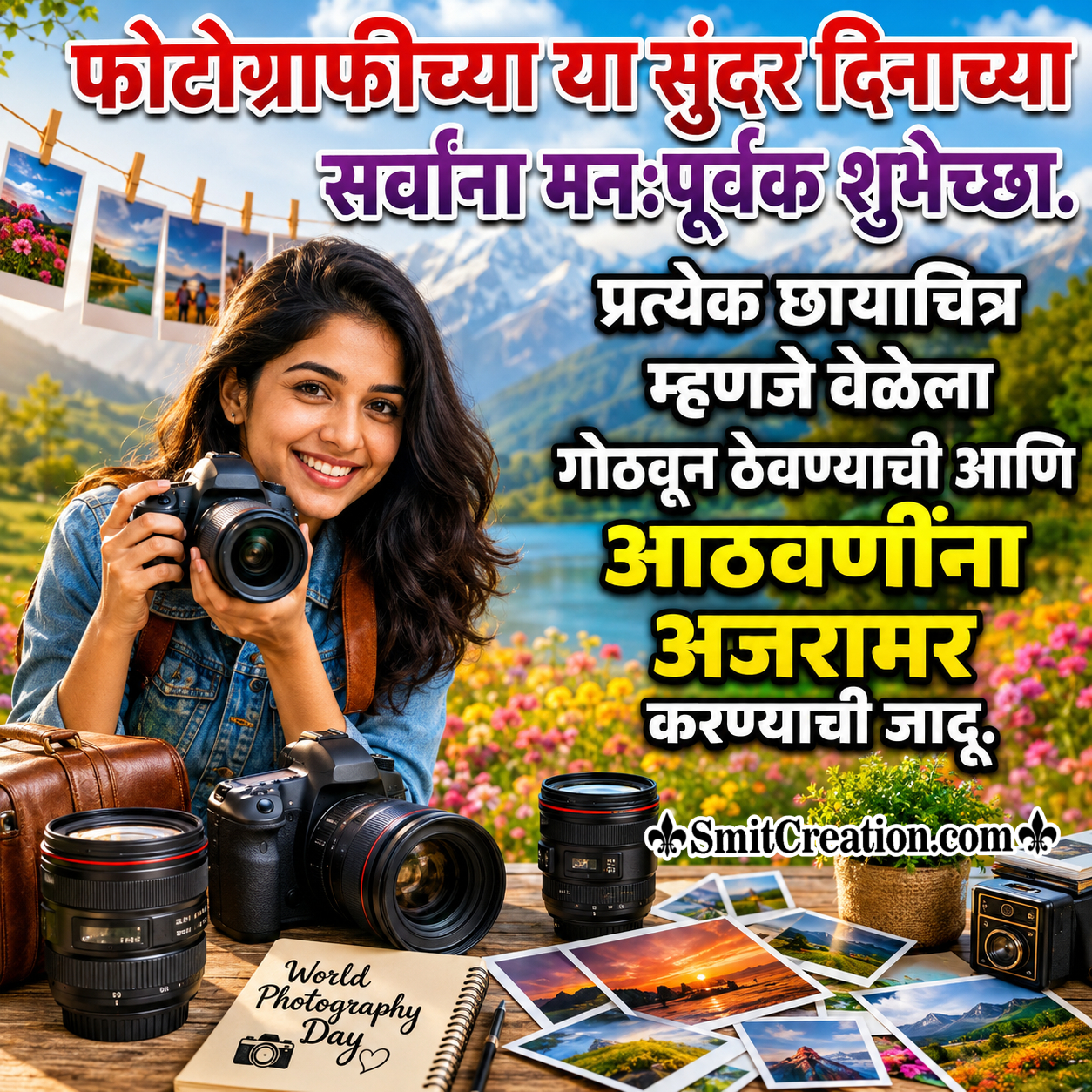 Jagatik Photography Din Marathi Wishes Pic