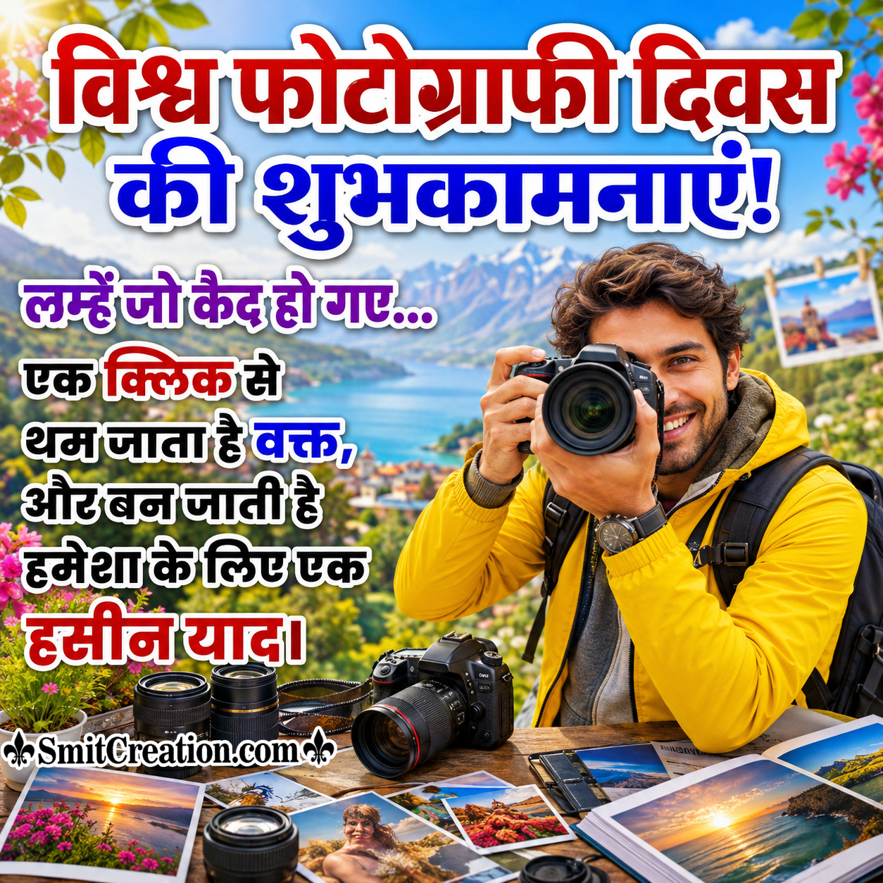 Lamhe Jo Qaid Ho Gaye Photography Day Image