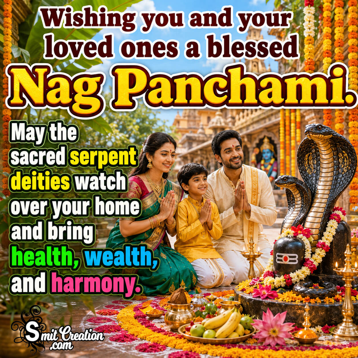 Nag Panchami Wishes Image