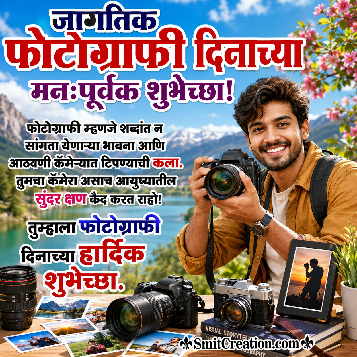 Photography Din Aathvani Ani Chayachitre Quote Photo