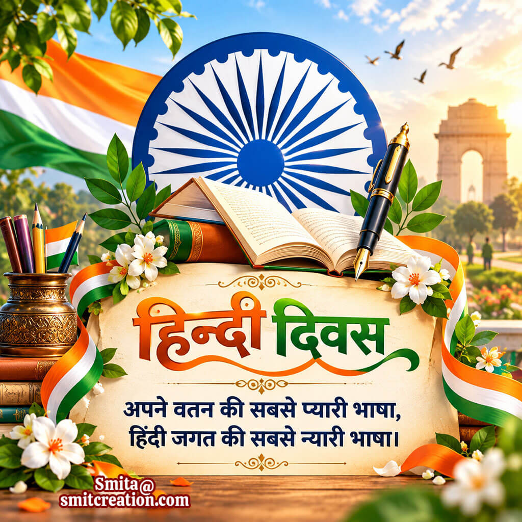Best Wishes For Hindi Diwas