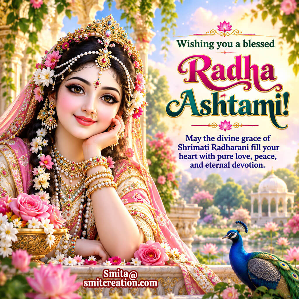 Blessed Radha Ashtami Grace Message
