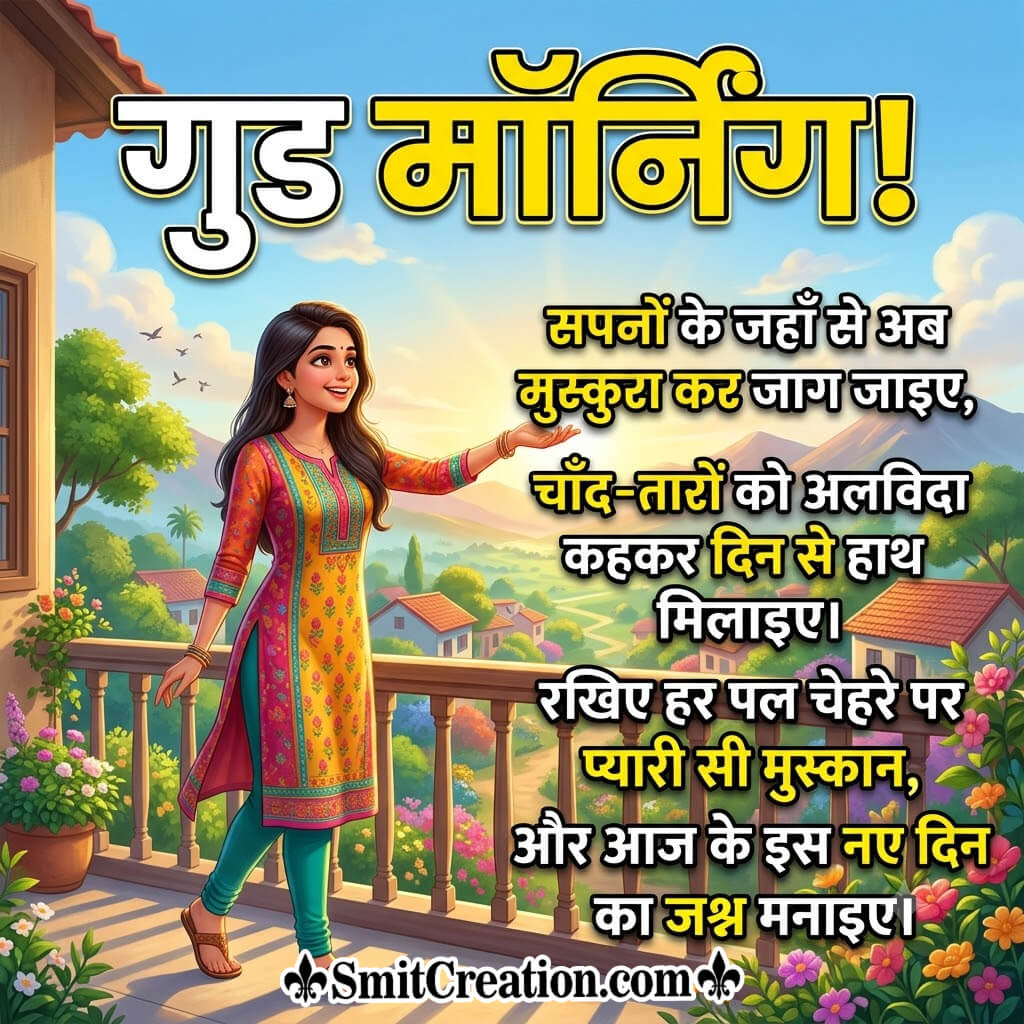Good Morning Hindi Shayari Best Status Pic