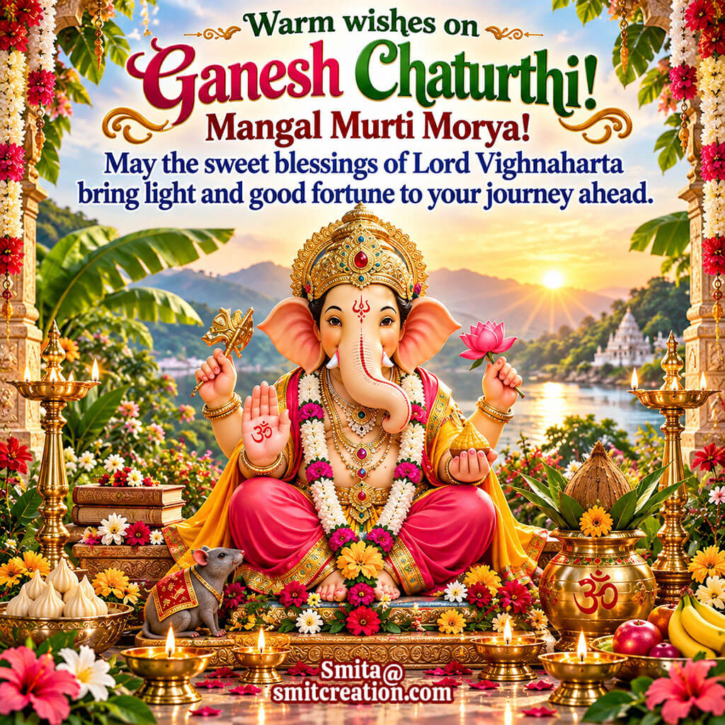 Happy Ganesh Chaturthi Blessings