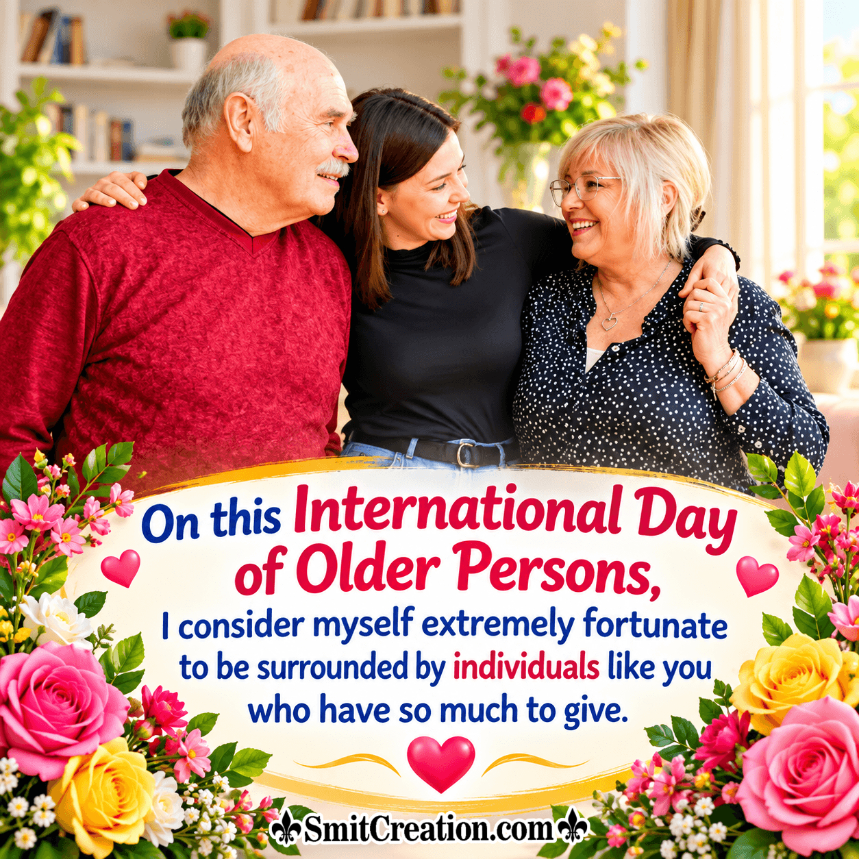 Happy International Day Of Older Persons