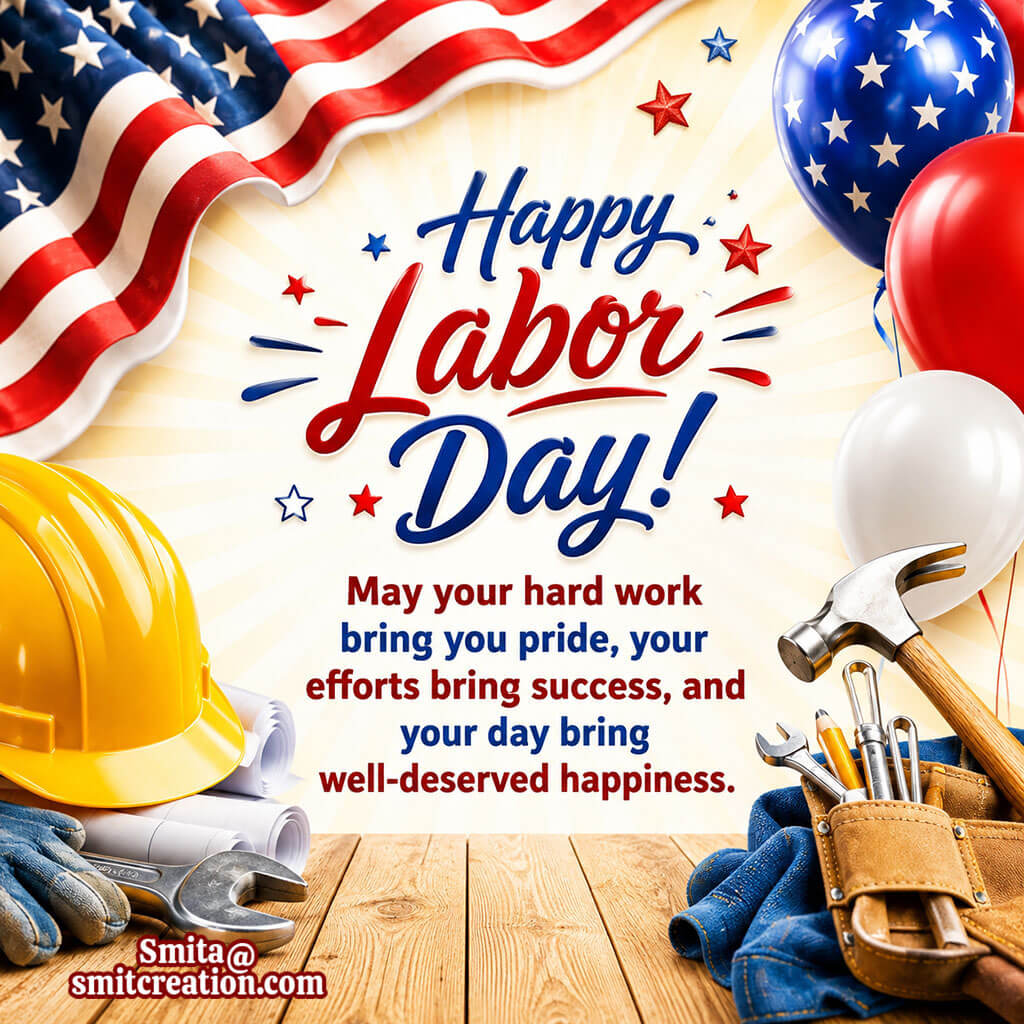 Happy Labor Day Graphic Card