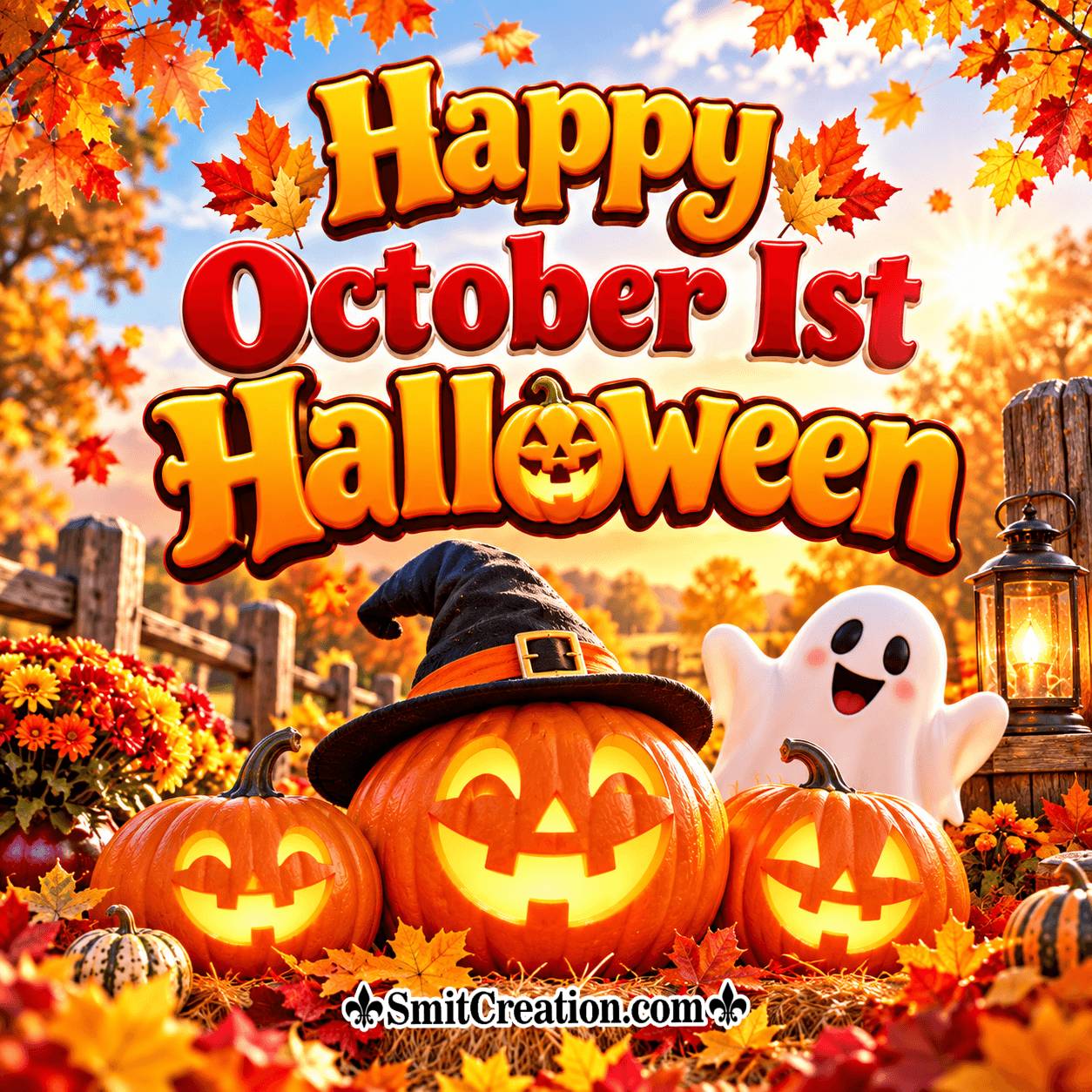 Happy October Ist Halloween Image
