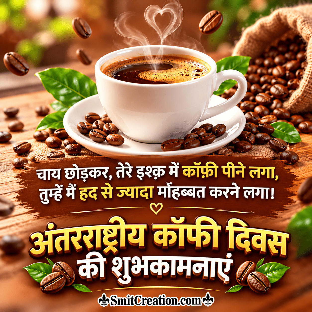 International Coffee Day Love Shayari In Hindi