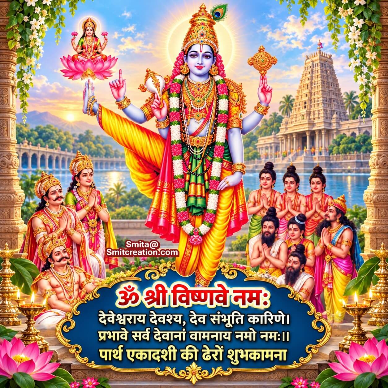 Parsva Ekadashi Ki Dhero Shubhkamnaye