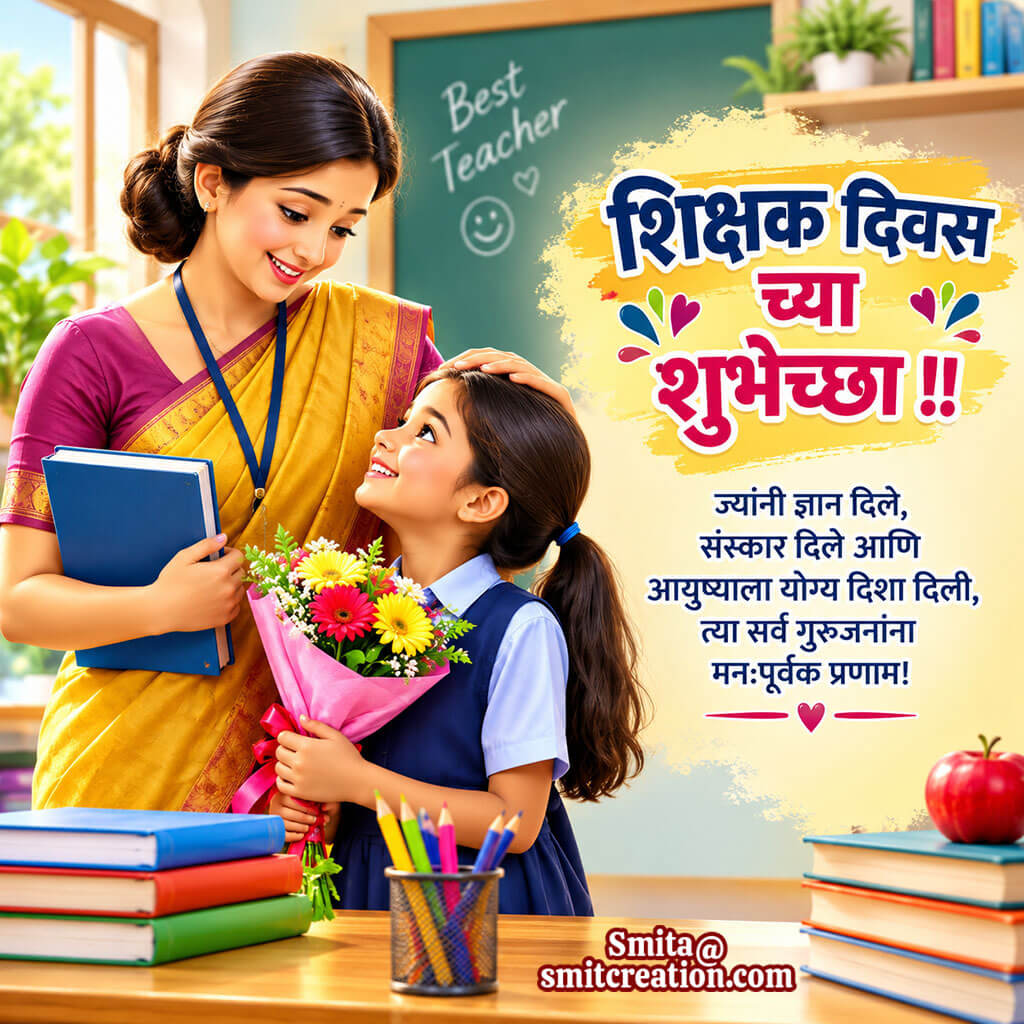 Shikshak Din Chya Shubhechha