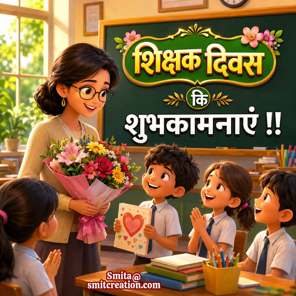 Shikshak Diwas Ki Hardik Shubhkamnaye